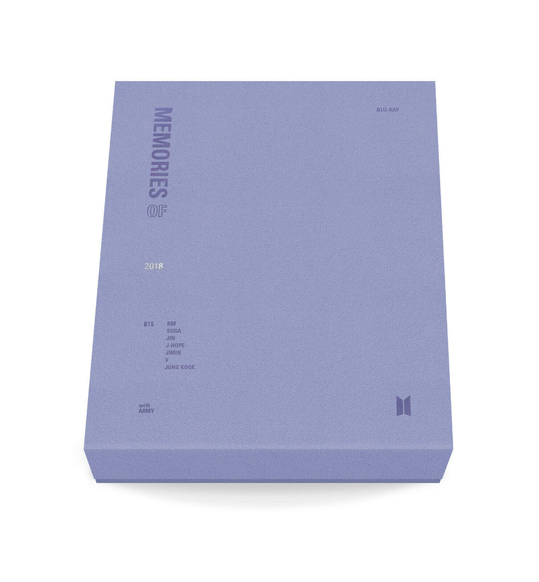 BTS 'Memories Of 2018' 4 BLU-RAY Discs+1p PostCard+1p Sticker+1p