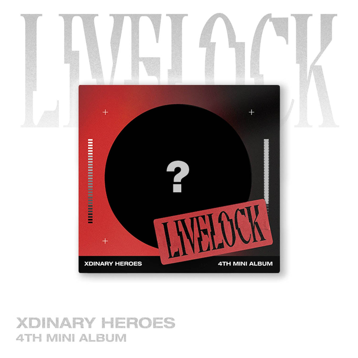 Xdinary Heroes - [Livelock] (4th Mini Album DIGIPACK A (RED) Version ...