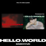 BAEKHYUN - [HELLO, WORLD] 4th Mini Album PHOTOBOOK WORLD Version