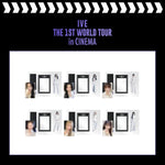 IVE - [THE 1ST WORLD TOUR in CINEMA] POP-UP STORE MD ACRYLIC PHOTOCARD STAND SET