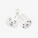 (PRE-ORDER) TXT - [WITH LOVE, SOOBIN BIRTHDAY] OFFICIAL MD KEYRING (WHITE)