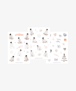 TXT - [WORLD TOUR ACT : PROMISE] OFFICIAL MD STICKER & TATTOO STICKER SET