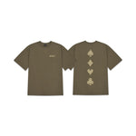 2NE1 - [WELCOMEBACK] OFFICIAL MD GRAPHIC T-SHIRT_KHAKI