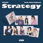 TWICE - [STRATEGY] 14th Mini Album STEP4 9 Version SET