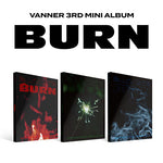 VANNER - [BURN] 3rd Mini Album RANDOM Version