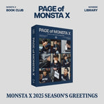 (PRE-ORDER) MONSTA X - [PAGE OF MONSTA X] 2025 Season's Greetings