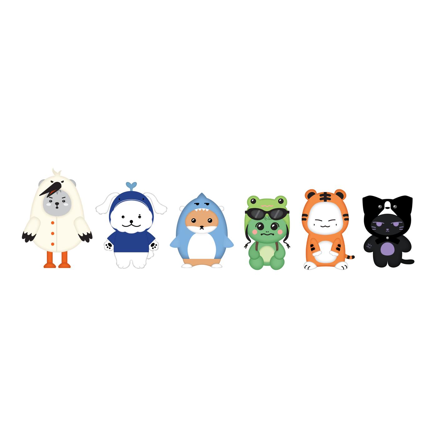 (PRE-ORDER) MONSTA X - [MONMUNGCHI X : WELCOME PARTY] OFFICIAL MD MINI DOLL