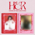 (PRE-ORDER) MINNIE - [HER] 1st Mini Album 2 Version SET