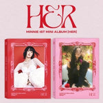 MINNIE - [HER] 1st Mini Album 6050C PINK Version