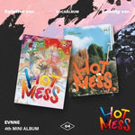 EVNNE - [HOT MESS] 4th Mini Album POCA SPLATTER Version