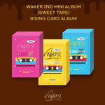 (PRE-ORDER) WAKER - [SWEET TAPE] 2nd Mini Album RISING CARD ALBUM RANDOM Version