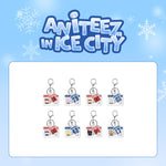 ATEEZ - [ANITEEZ IN ICE CITY]  2024 ANITEEZ POP-UP MD HOCKEY PLAYER CARD ACRYLIC KEYRING