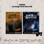 DXMON - [YOUTH NEVER DIE] Album 2 Version SET