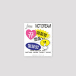 NCT DREAM - [DREAM( )SCAPE ZONE] Official 1st MD REMOVABLE STICKER SET