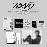 TONY - [SPATIAL RECORDER] 1st EP Album POSTCARDS Version