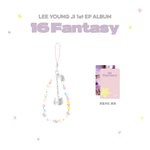 LEE YOUNG JI - [16 Fantasy] 1st EP Album OFFICIAL MD BEAD STRAP