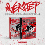 BADVILLAIN - [OVERSTEP] 1st Single Album 2 Version SET