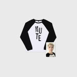 (PRE-ORDER) JAEHYUN - [MUTE] 2024 FAN CON OFFICIAL MD RAGLAN LONG SLEEVE SET