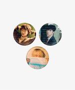 (PRE-ORDER) JIN (BTS) - [HAPPY] OFFICIAL MD Can Badge