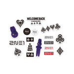 2NE1 - [WELCOMEBACK] OFFICIAL MD REMOVABLE STICKER PACK