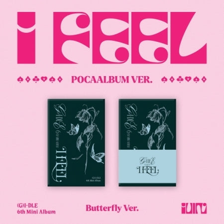 G)I-DLE - [I feel] (6th Mini Album POCAALBUM BUTTERFLY Version) –