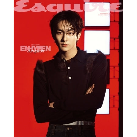 ESQUIRE - 2024.03 ENHYPEN JUNGWON B Type