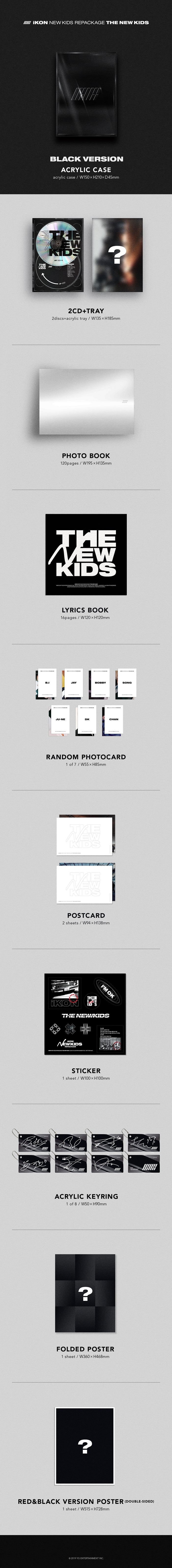 ikon - [The New Kids] Repackage Album 2 Version SET