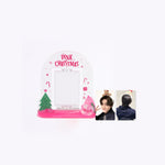 WayV - [ACRYLIC TURNING STAND SET] 2023 PINK CHRISTMAS OFFICIAL MD