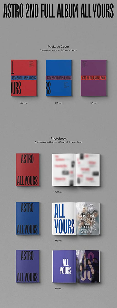 Astro - [All Yours] (2nd Album ME Version) – kpopalbums.com