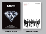 EXO - [Love Shot] 5th Repackage Album 2 Version SET