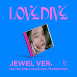 IVE - [LOVE DIVE] 2nd Single Album LIMITED Edition Jewel Case WONYOUNG Version