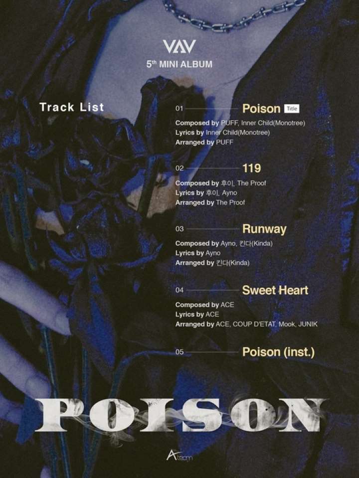 VAV - [Poison] 5th Mini Album