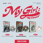 A.C.E - [MY GIRL : MY CHOICE] 6th Mini Album RANDOM Version