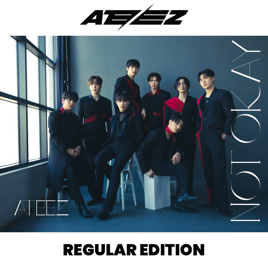 ATEEZ - [NOT OKAY] Japanese 3rd Single Album REGULAR Edition