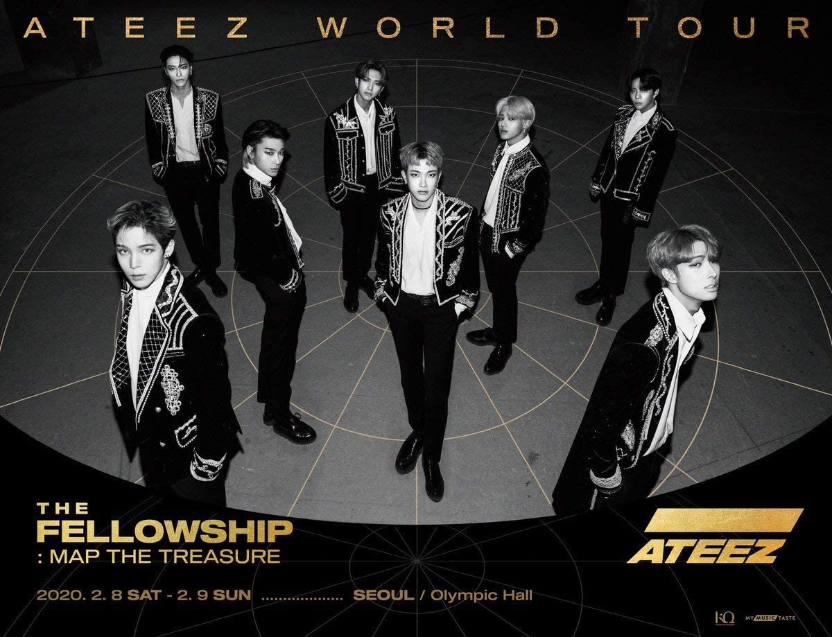 Ateez - [The Fellowship : Map Of The Treasure Seoul] World Tour DVD (2 DISC)