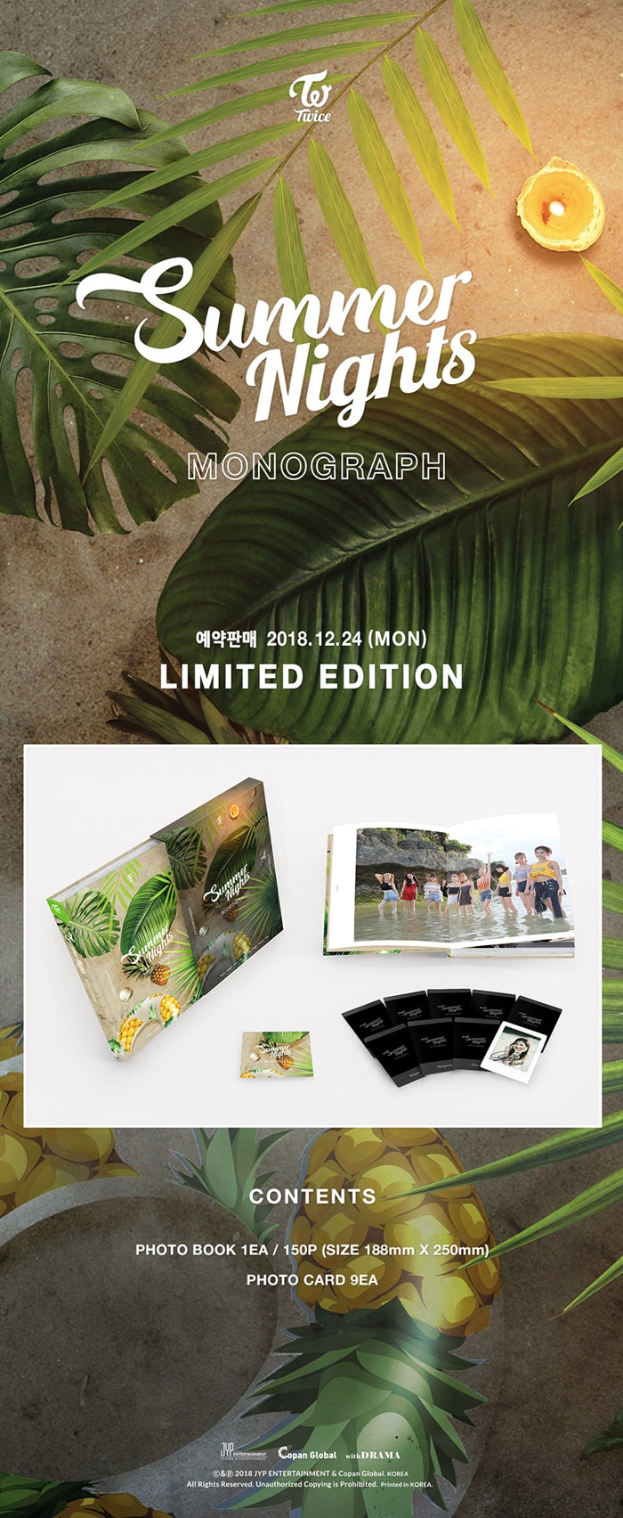 Twice - [Summer Nights] (Monograph) – kpopalbums.com