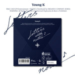 YOUNG K (DAY6) - [LETTERS WITH NOTES] DIGIPACK Version