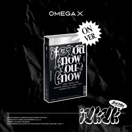 OMEGA X - [IYKYK] 3rd Mini Album ON Version