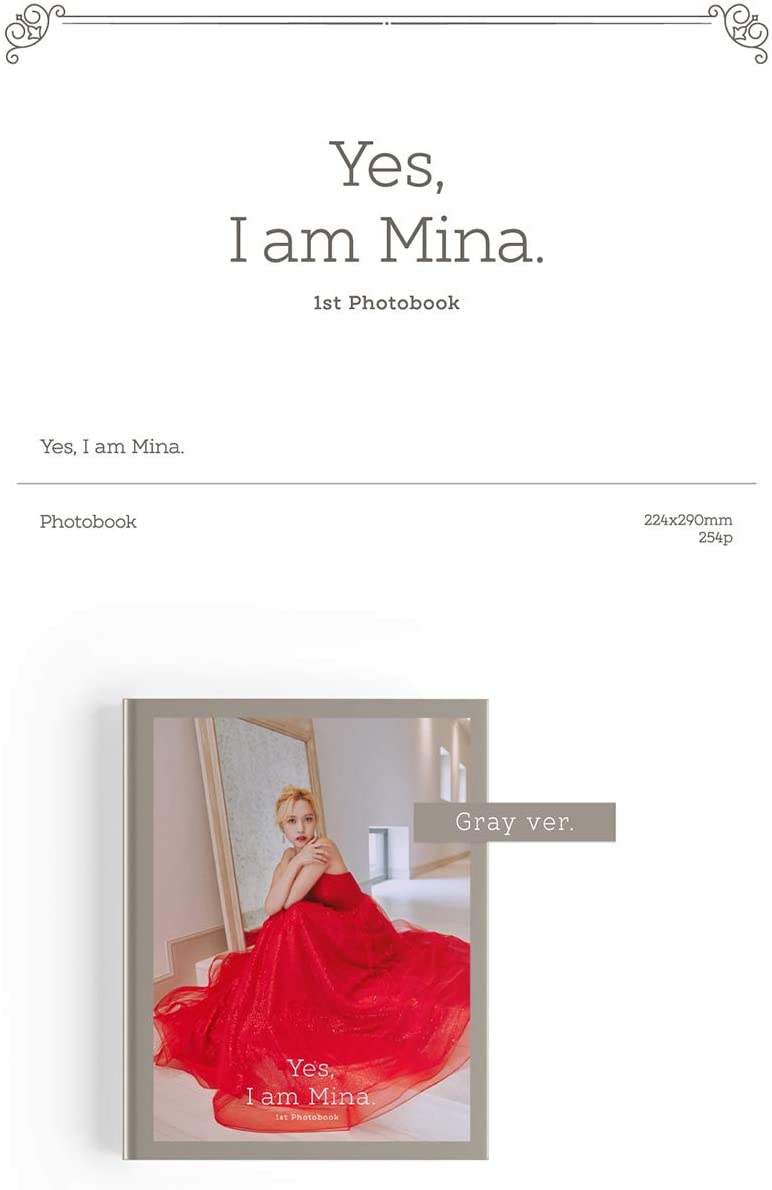 Twice Mina - [Yes, I am Mina] (Photo Book PINK Version