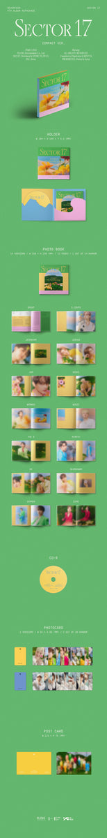 SEVENTEEN - [SECTOR 17] (4th Album Repackage COMPACT