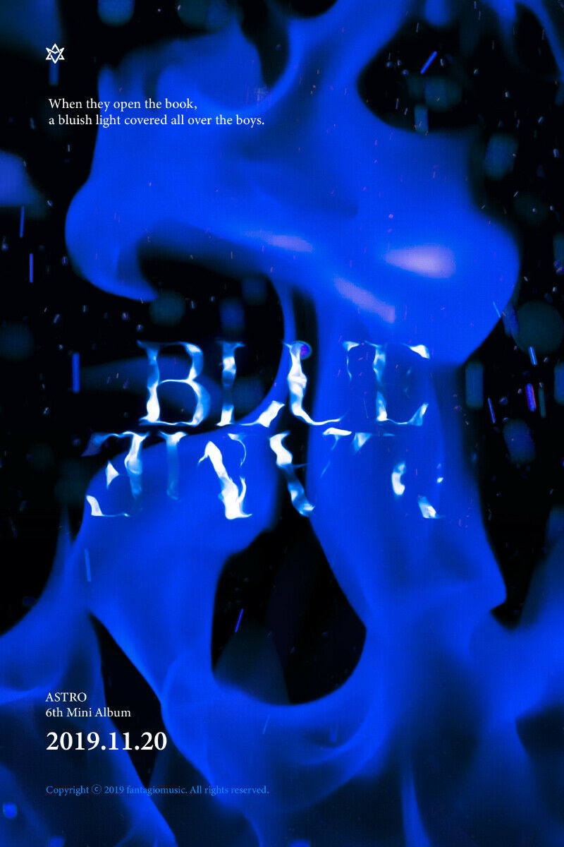 Astro - [Blue Flame] 6th Mini Album THE BOOK Version
