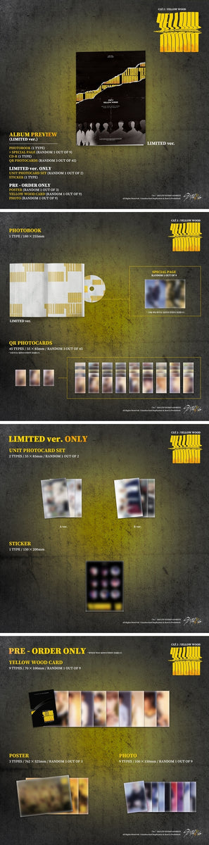 Reserved popular for Elizabeth : Yellow Wood Stray Kids Limited Version