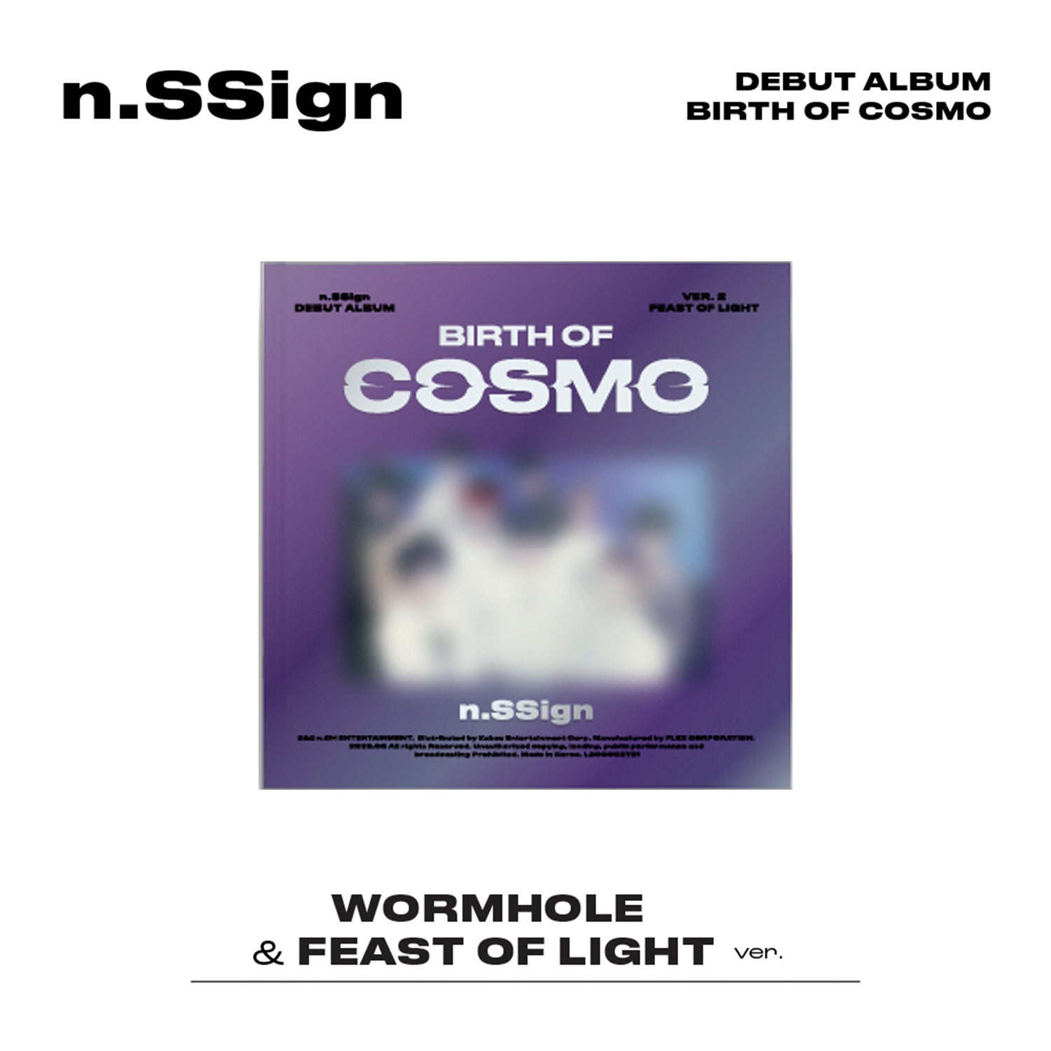 n.SSign - [BIRTH OF COSMO] Debut Album FEAST OF LIGHT Version