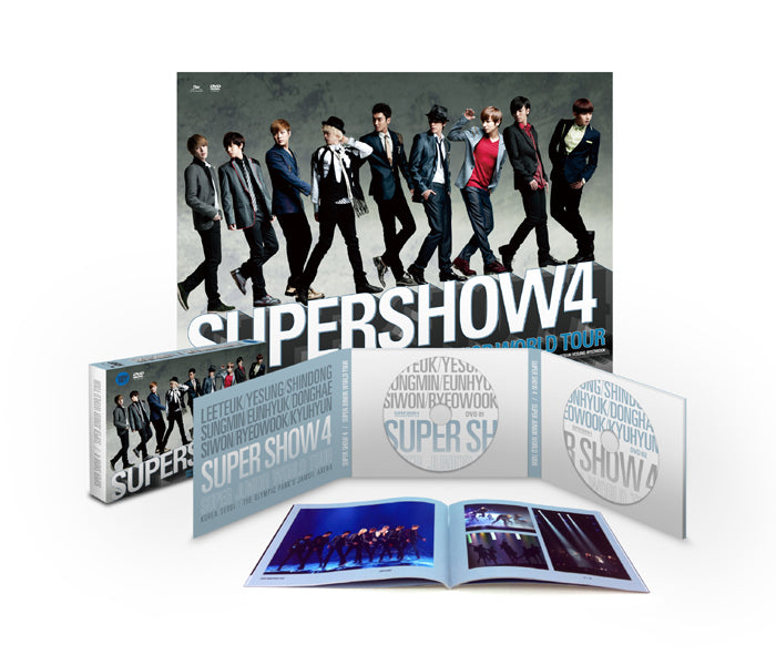 SUPER JUNIOR - [SUPER SHOW 4] (Super Junior World Tour DVD (2 DISC 