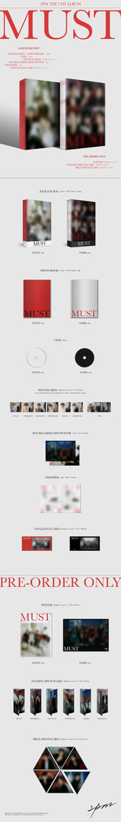 2PM - [MUST] (7th Album LIGHT Version) – kpopalbums.com