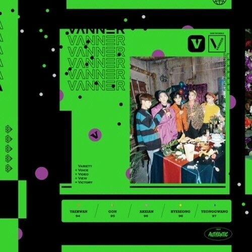 Vanner - [V] (1st Debut Album) – kpopalbums.com