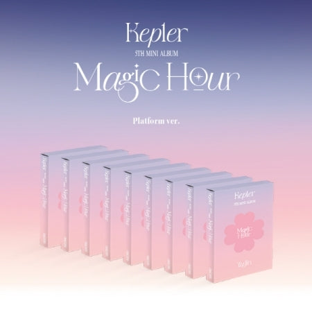 KEP1ER - [MAGIC HOUR] 5th Mini Album PLATFORM 9 Version SET