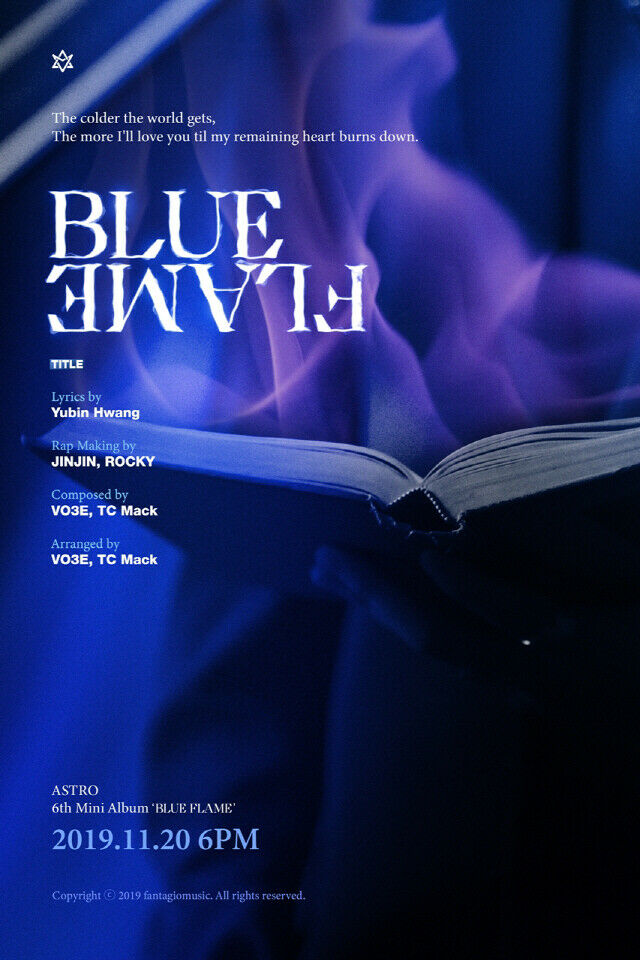 Astro - [Blue Flame] 6th Mini Album THE BOOK Version