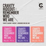 CRAVITY - [Hideout:Remember Who We Are] Season1. 3 Version SET